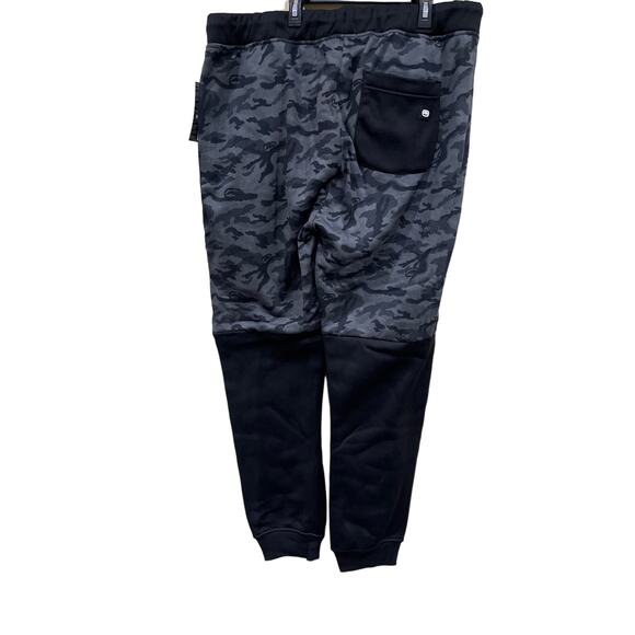 Ecko Unltd. Jogger Sweatpants Mens 2XL Graphic Print Grey Digi Camo 2-Tone - Picture 2 of 7